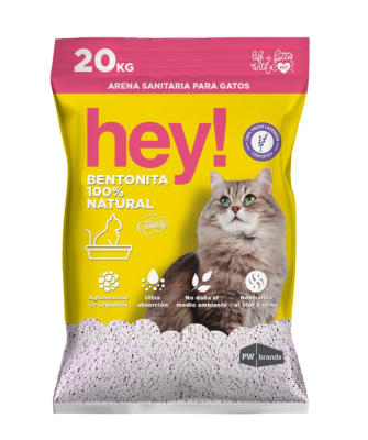 HEY! ARENA DE GATO 20kg AROMA LAVANDA1