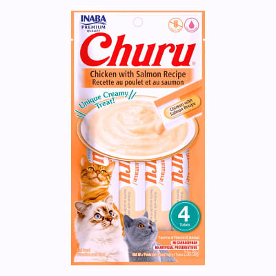 CHURU POLLO CON SALMÓN (4 TUBOS)