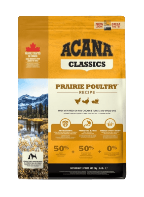 ACANA DOG PRAIRIE POULTRY 2KG1