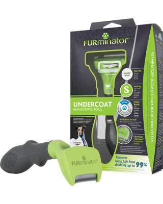 FURMINATOR UNERCOAT DESHEDDING CEPILLO QUITAPELOS PARA PERROS PEQUEÑOS1