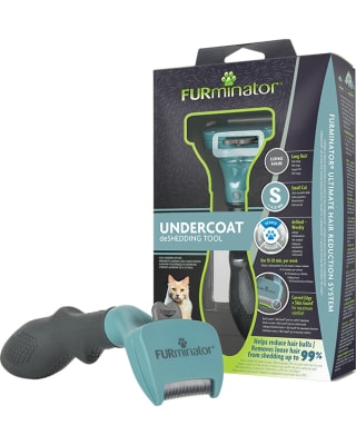 FURMINATOR UNERCOAT DESHEDDING CEPILLO QUITAPELOS PARA GATOS PEQUEÑOS1