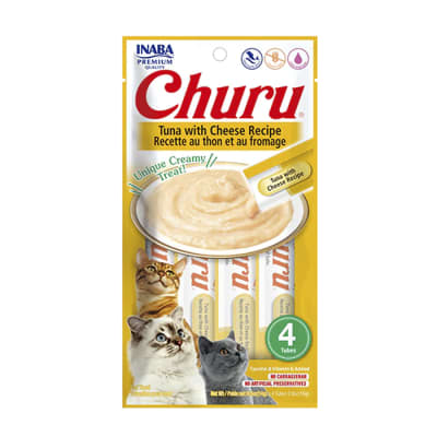 CHURU ATUN CON QUESO (4 TUBOS)