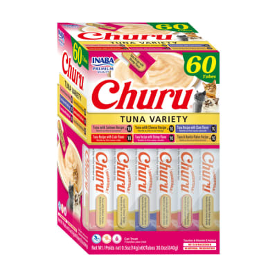 CAJA CHURU TUNA VARIETY 60 TUBOS 840G
