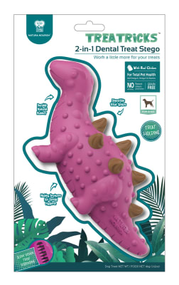 DENTAL TREAT STEGO (JUGUETE DENTAL PARA PERRO DE ESTEGOSAURIO)