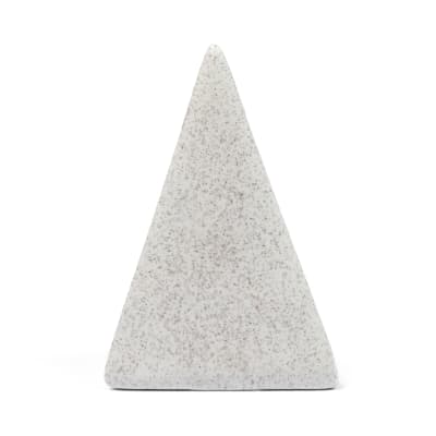 ESMALTE BLANCO MATE PUNTOS NEGROS