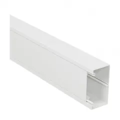 BANDEJA DLP-S BLANCA 100x50 MM X METRO CON TAPA