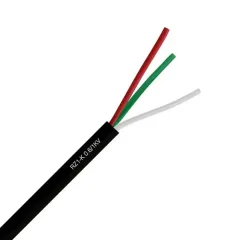 CABLE CORDON ELECTRICO 3X1.50MM RZ1 K 0.6 1KV MTS NEGRO