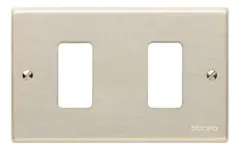 TAPA MODULAR MAGIC ANODIZADA 2P