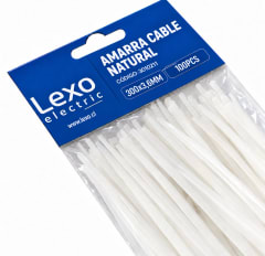 AMARRA CABLE NATURAL 3,6x300 MM 1000 UNIDADES