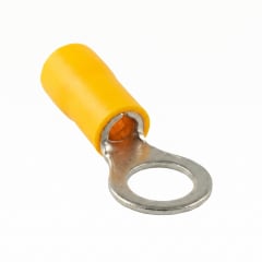 ANILLO 12-10 AWG AMARILLO M6 100UNI