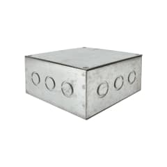 CAJA METÁLICA 200X200MM PREPICADA