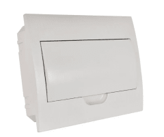 TABLERO EMBUTIDO 12 POLOS TAPA BLANCA L/H IP41 LEXO
