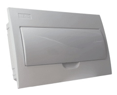 TABLERO EMBUTIDO 18 POLOS TAPA BLANCA L/H IP41 LEXO