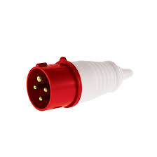 ENCHUFE MACHO VOLANTE  380V IP44 LEXO 16 3P+N+T