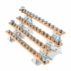 BARRA REPARTIDORA TETRAPOLAR DE POTENCIA 13 POLOS 400A