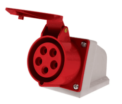 ENCHUFE HEMBRA SOBREPUESTA 380V IP44 LEXO