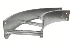 EPC CURVA HORIZONTAL ZINCADO 200X100MM