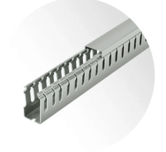 CANALETA RANURADA LIBRE DE HALOGENOS 25X40MM 2 METROS