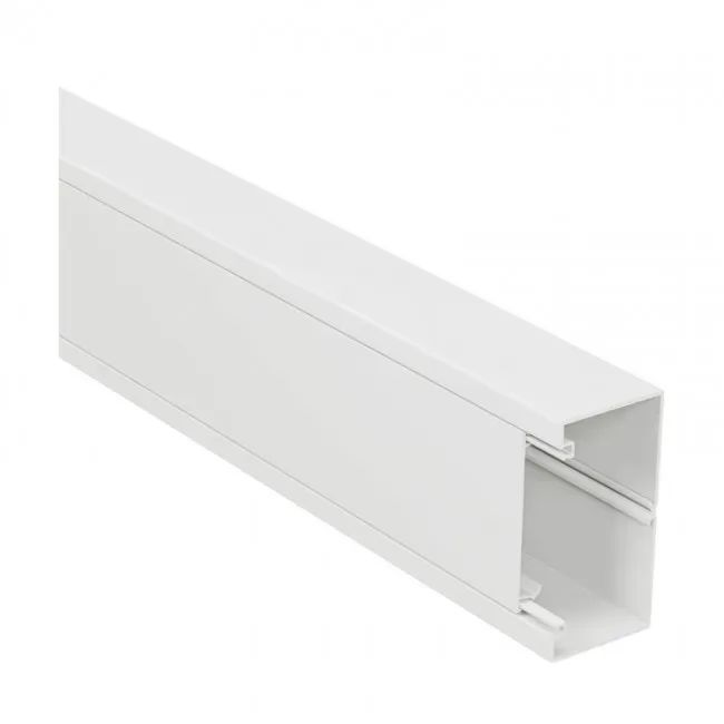 BANDEJA DLP-S BLANCA 100x50 MM X METRO CON TAPA1