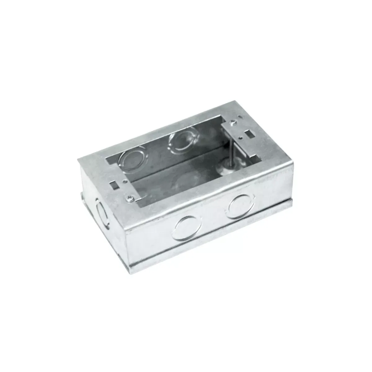 CAJA METÁLICA CHUQUI PRE-GALVANIZADA CON NOCAUT 16-211