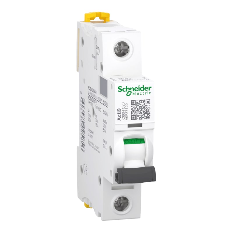 Interruptor automático 1P curva C Acti9 iC60H 15kA1