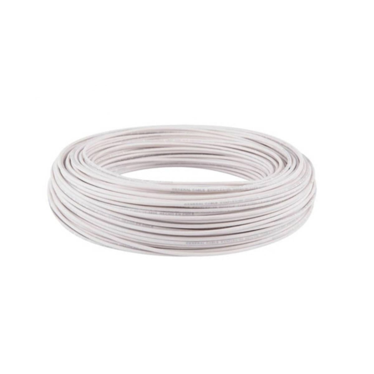 CABLE 1.0MM BLANCO METROS1
