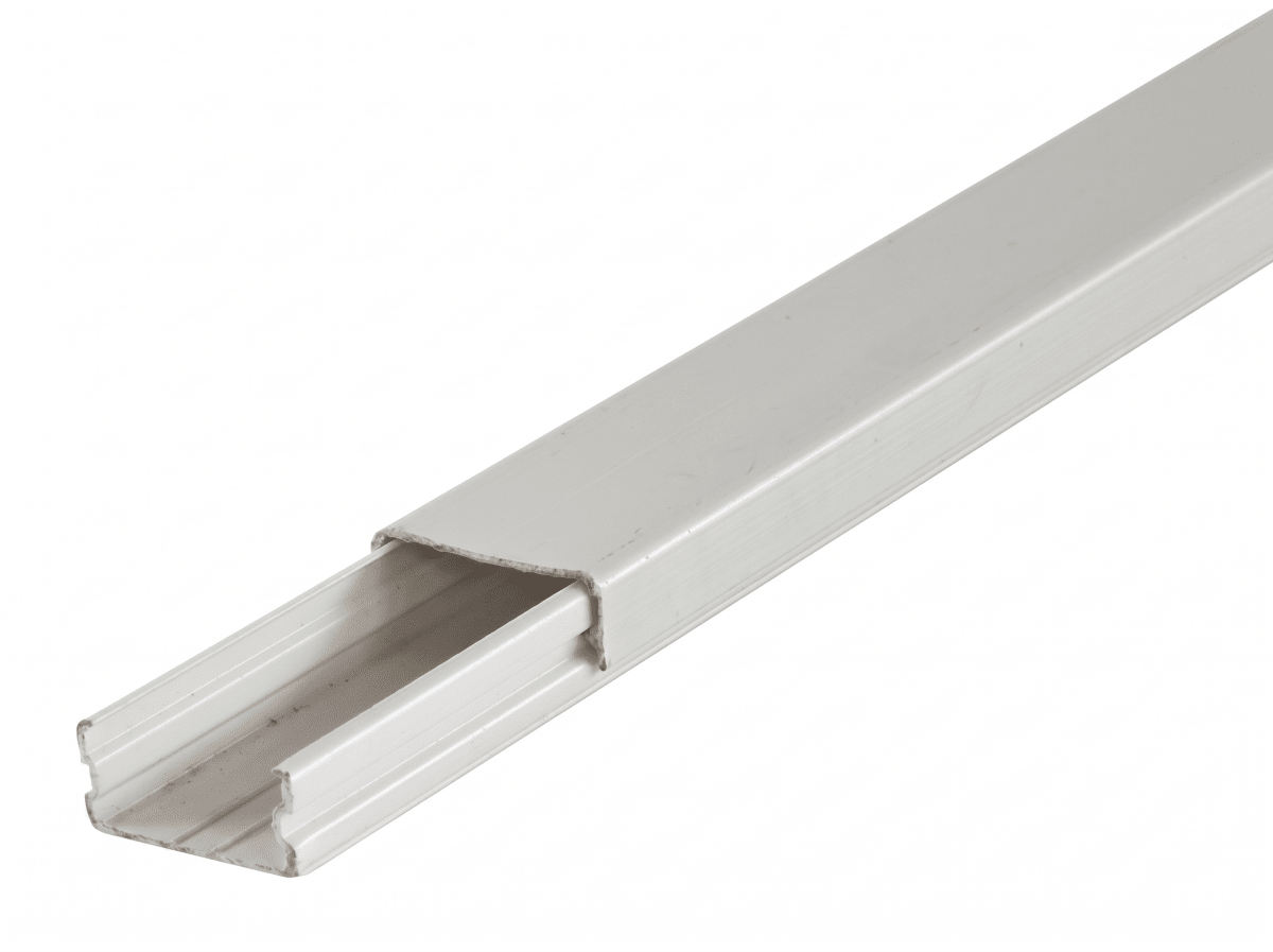 BANDEJA PVC BLANCA 20x10mm CON ADHESIVO x TIRA1