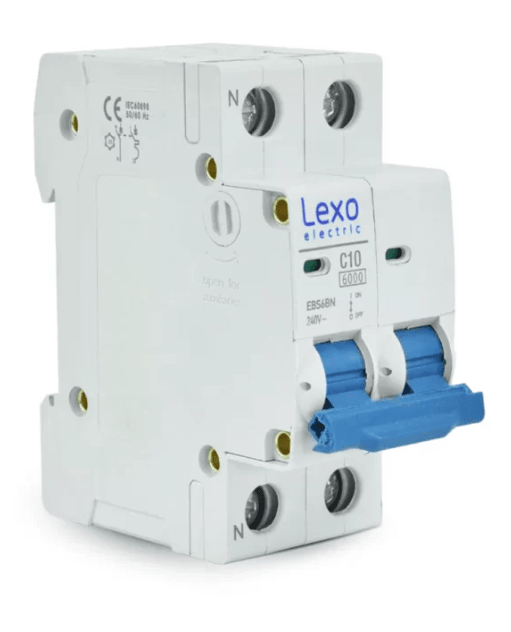 INTERRUPTOR AUTOMATICO 2X10A 6KA 