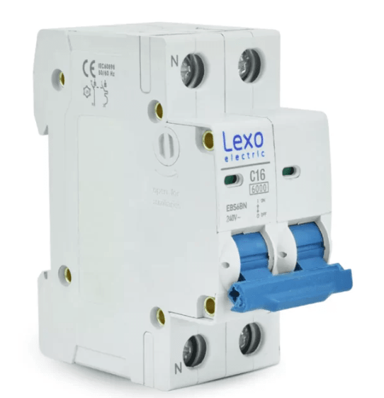 INTERRUPTOR AUTOMATICO 2X16A 6KA 