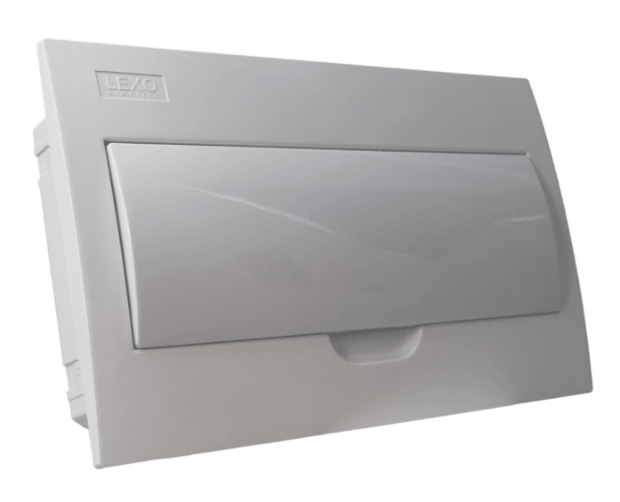 TABLERO EMBUTIDO 18 POLOS TAPA BLANCA L/H IP41 LEXO1