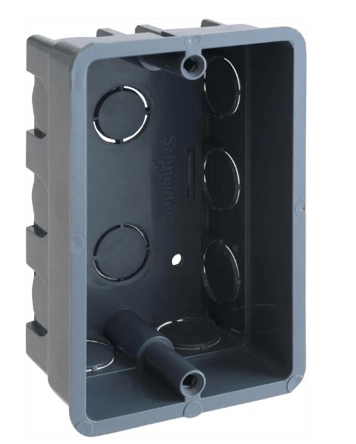 CAJA TABIQUERA GRIS S/INSER 1X64X4,1 - 12 SALIDAS SCHNEIDER ELECTRIC1