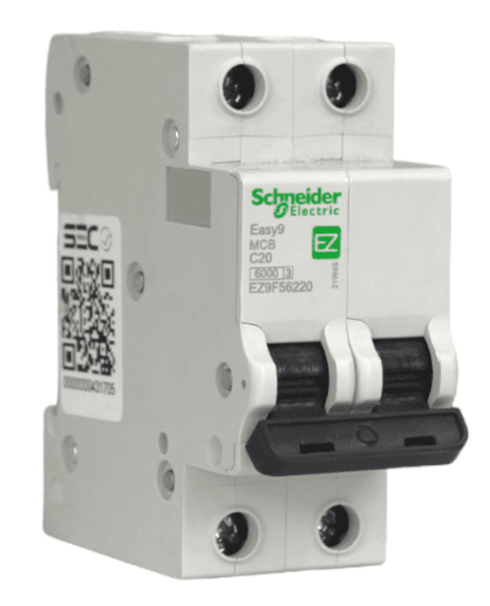 Interruptor Automático 2P 20A Curva C Easy9 – Schneider Electric1