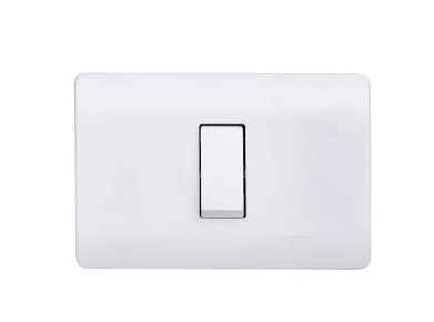 INTERRUPTOR SIMPLE ARMADO 9/24 GENESIS 16A 250V - BLANCO1