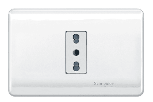 ENCHUFE SIMPLE ARMADO GENESIS 10/16 -BLANCO SCHNEIDER ELECTRIC1
