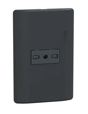 ENCHUFE SIMPLE ARMADO GENESIS BLACK 10/16A 2P+T - NEGRO SCHNEIDER ELECTRIC1