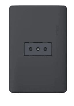 ENCHUFE SIMPLE ARMADO GENESIS BLACK 10A 2P+T - NEGRO SCHNEIDER ELECTRIC1