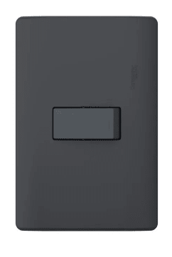 INTERRUPTOR SIMPLE 9/12 16A GENESIS BLACK 250V - NEGRO1