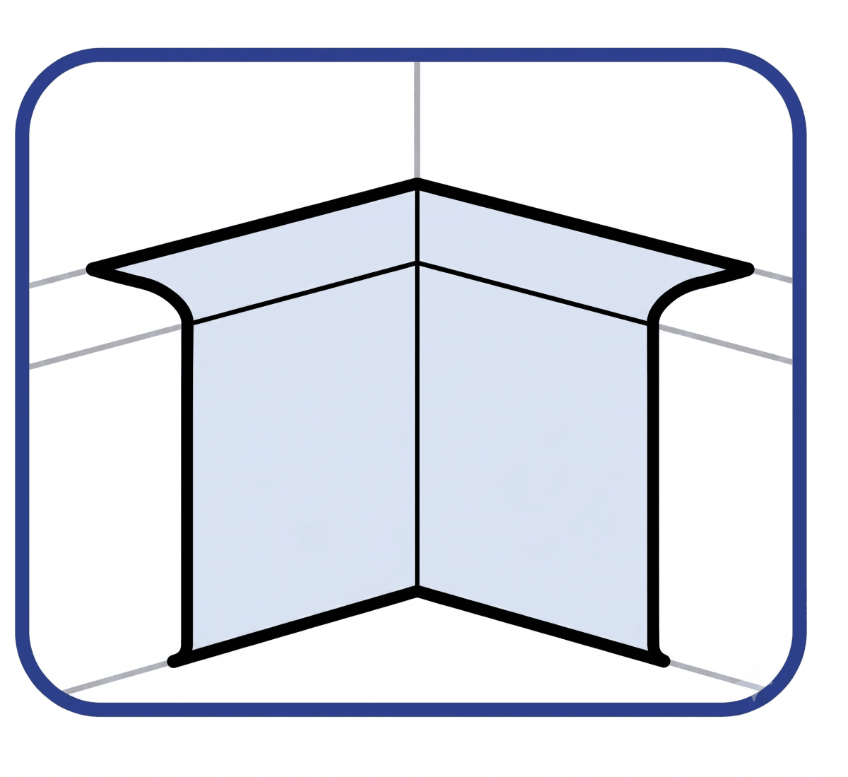 CURVA INTERIOR PARA CANALETA PVC 100X50MM1