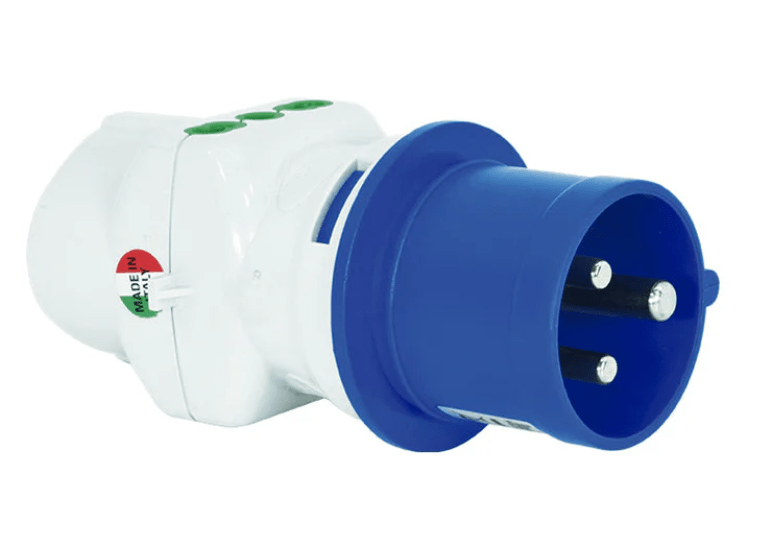 ADAPTADOR INDUSTRIAL IP44 3X 2P+T 16A 250V1