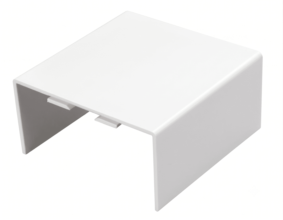 Union canaleta PVC 100X501