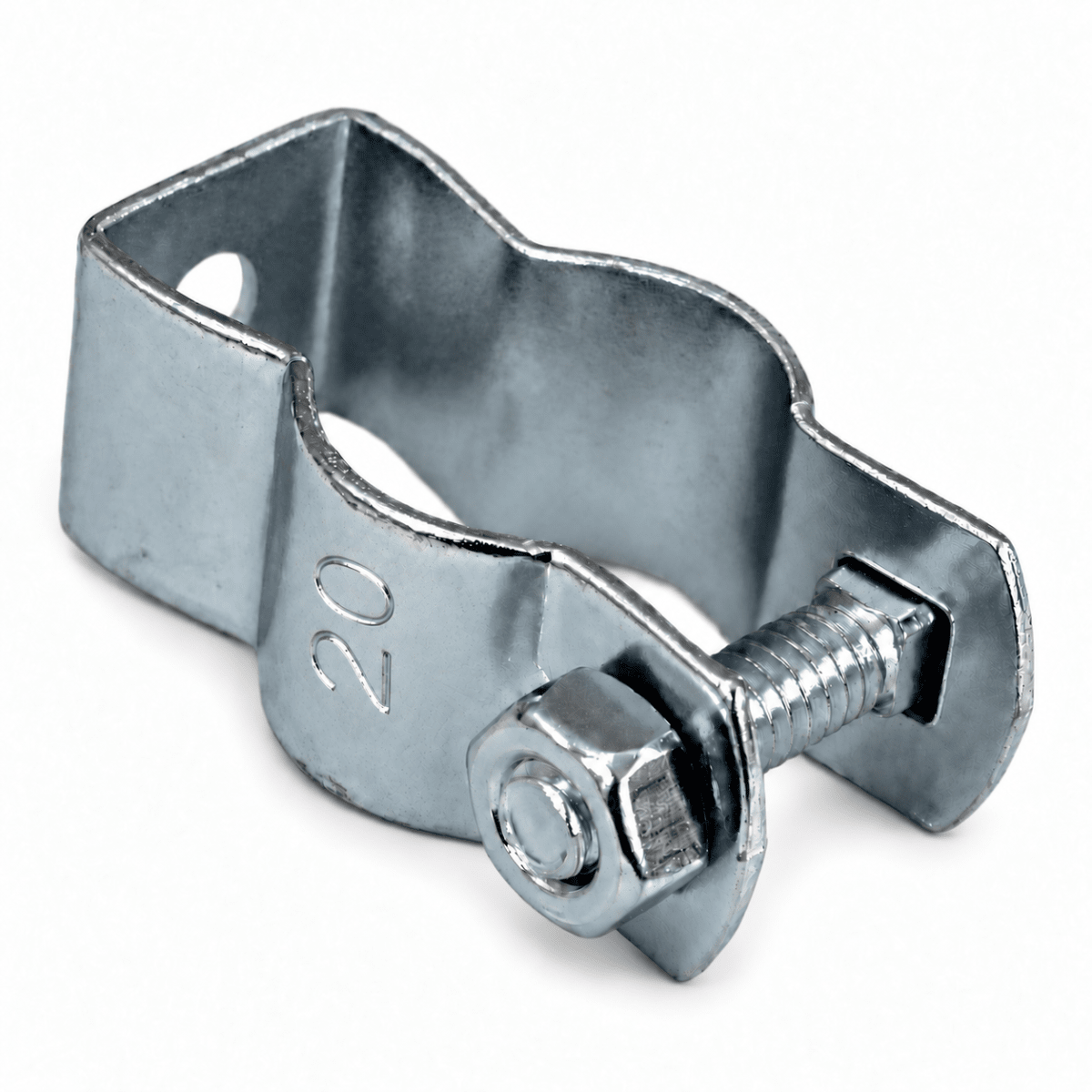 ABRAZADERA CADDY CON PERNO EMT IEC 20 MM1