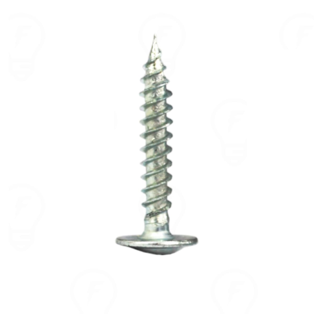 Tornillo Cabeza Lenteja Punta Fina Zincado 8x1 (100U)1