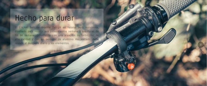 Granite - Cricket - Timbre para bicicleta