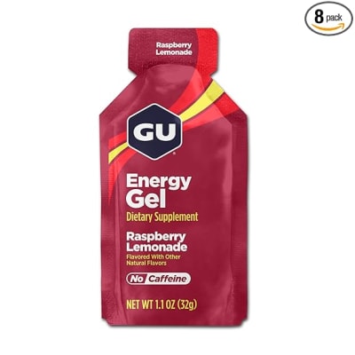 Gu - Energy Gel - Raspberry - sin cafeína1