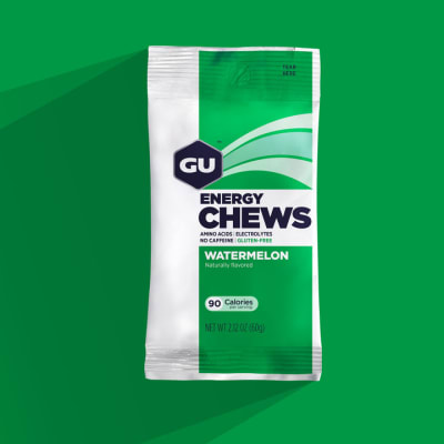 Gu - Energy Chews - Watermelon - Sin cafeína