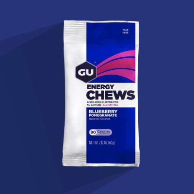 Gu - Energy Chews - Blueberry Pomegranate - sin cafeina1