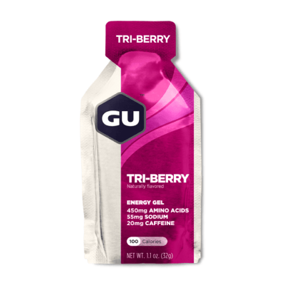 Gu - Energy Gel - Tri Berry - 20mg cafeína
