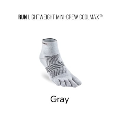 Medias - RUN LW MC Coolmax Gray - Injinji