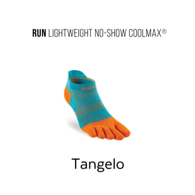 Medias - RUN LW NS Coolmax Tangelo - Injinji1