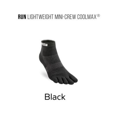 Medias - RUN LW MC Coolmax Black - Injinji - M1
